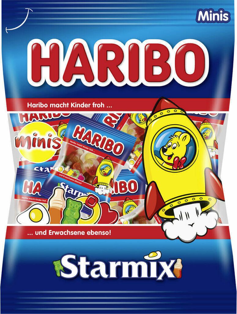 HARIBO 10005017 HARIBO Starmix Mini Fruchtgummi 250,0 g Immagine del prodotto 