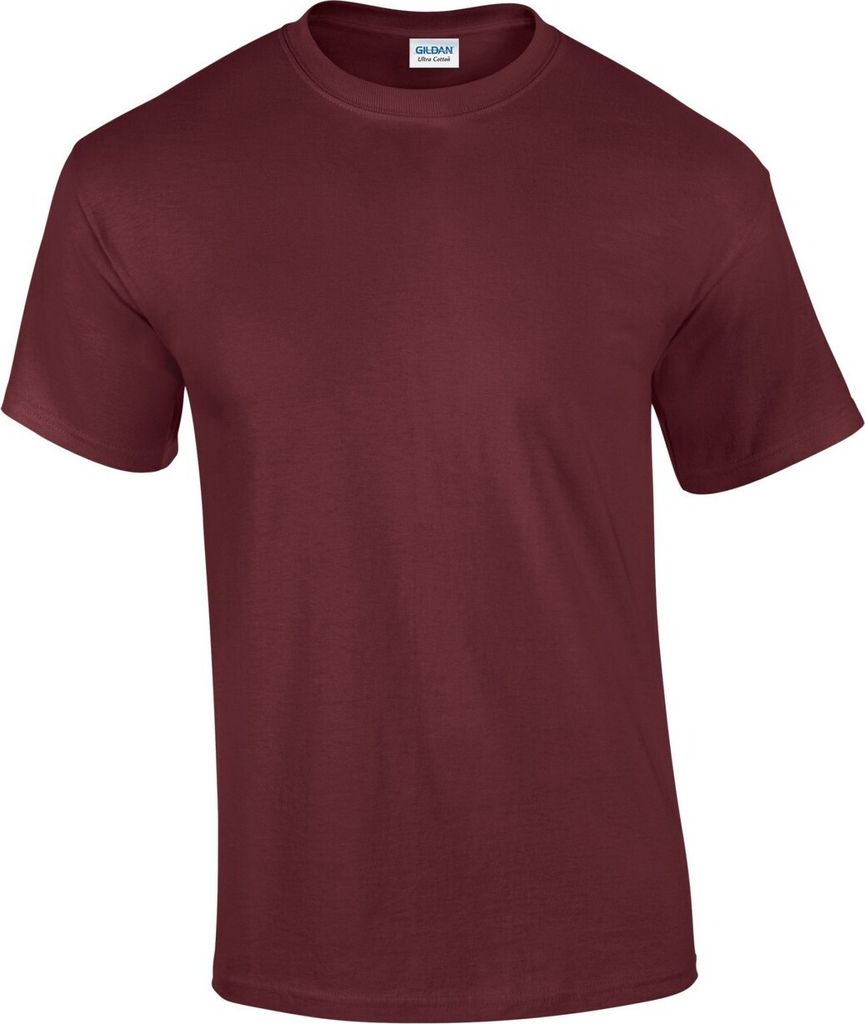 Gildan - T-Shirt für Herren PC6403 (S) (Weinrot)