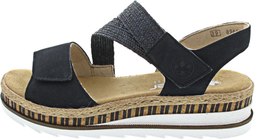 Damen Sandalen Rieker V7974-14 blau 39 Produktbild 