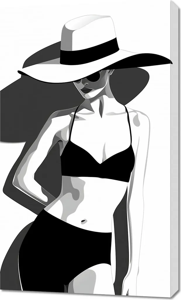 Décorer un Mur Vide avec l'Image 60 x 100 cm Tenue Style Contemporain