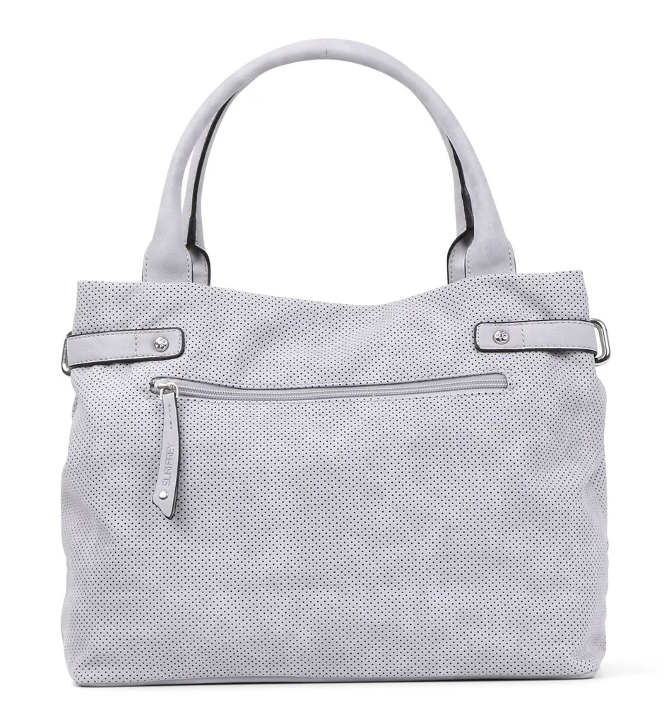 SURI FREY Romy Basic Sac à Main Gris - Matière Souple et Design Moderne - 4