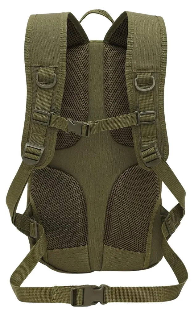 Sac tactique vert 25L ultra résistant avec compartiments multiples - 4