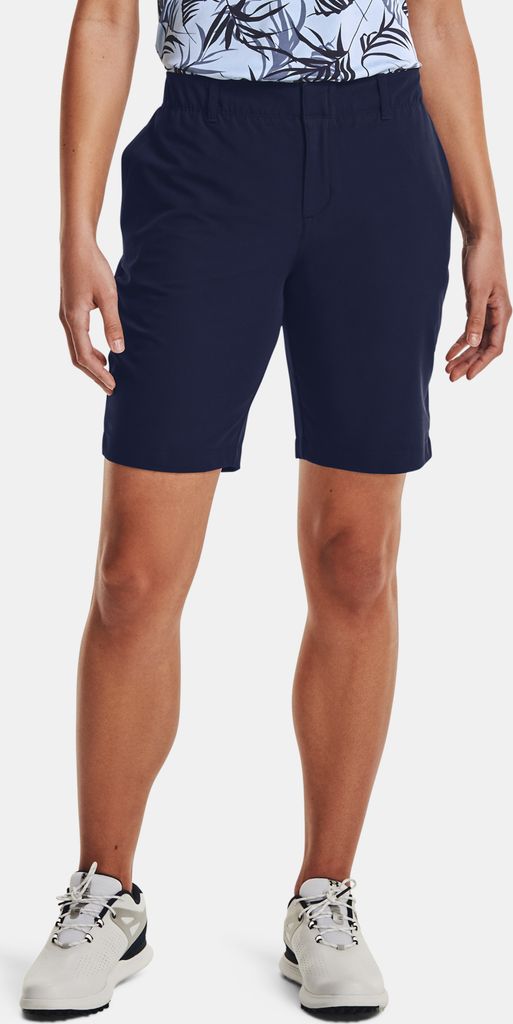 UNDER ARMOUR Links Shorts Damen 410 - midnight navy/metallic silver 38