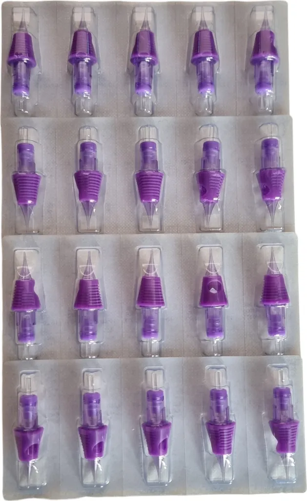 Aiguilles de Tatouage en Cartouche 1RL 0,25 mm pour Lignes Fines