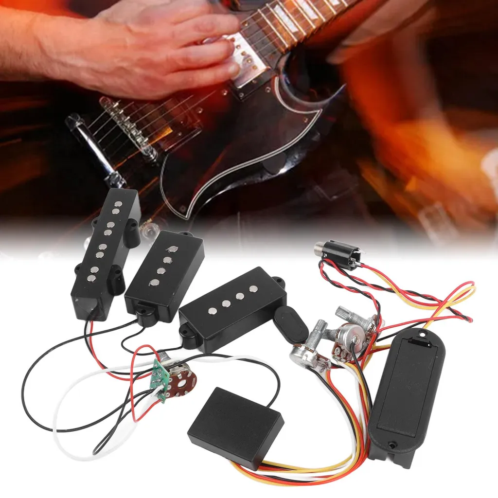 Micro pour basse électrique idéal pour le studio avec préampli actif - 12