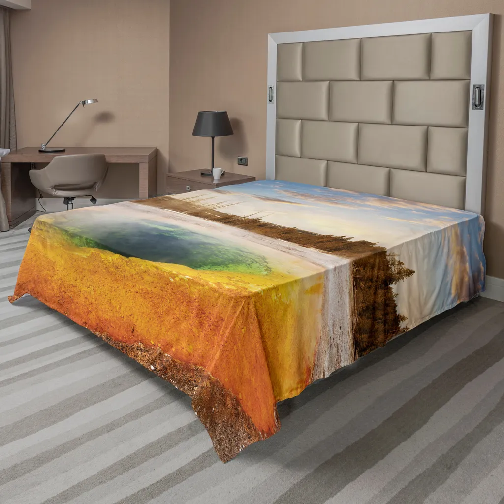 Lenzuolo Yellowstone ABAKUHAUS: L'Inverno Magico nel tuo Letto