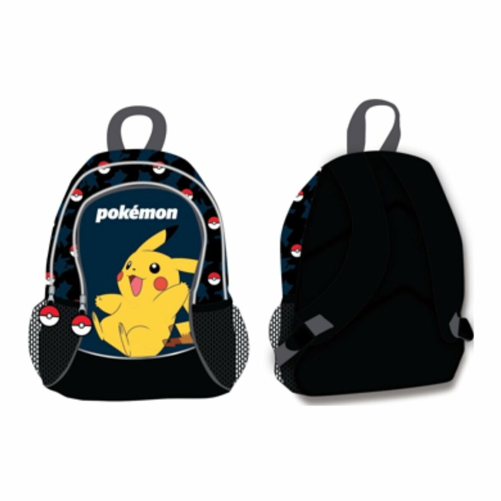 Pokemon Rucksack Für Kinder - Schultasche Für Kindergarten & Grundschule 37x26x12 Cm