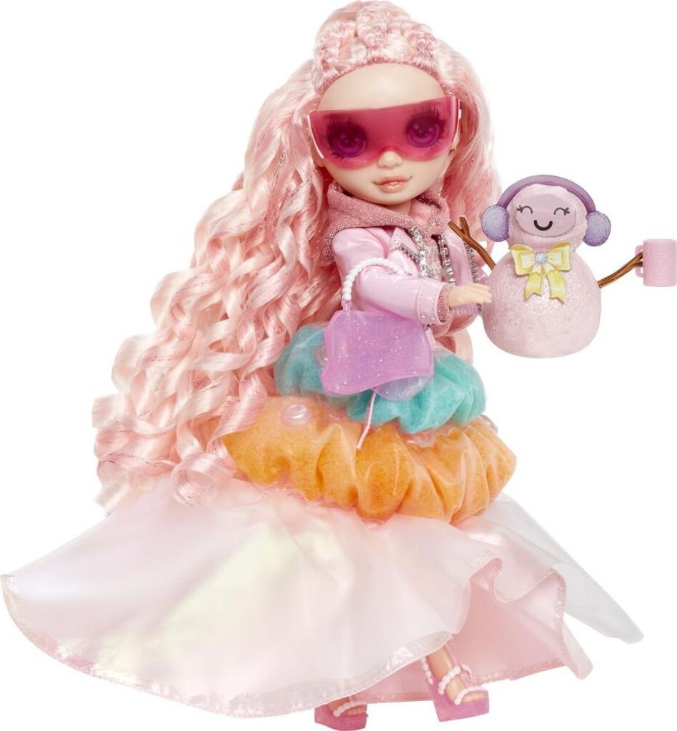 Rainbow High Winter Wonderland Doll- Bella (Pink), Modelka, Obrázok produktu 