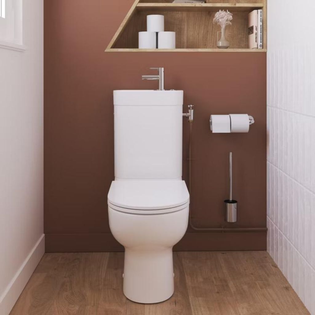 Design Stand Wc komplett set Spülkasten Keramik inkl. Produktbild 
