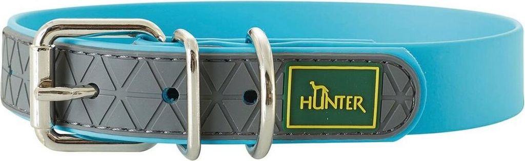 Hundehalsband Hunter Convenience Turquoise (42-50 cm)