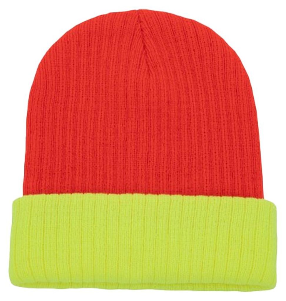 Korntex - Mütze LT925 (Einheitsgröße) (Orange/Gelb)