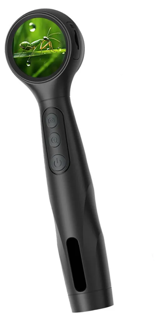 Microscope 500x écran IPS 1,38 pouce - Imagerie 2MP et résolution 1080p - 6