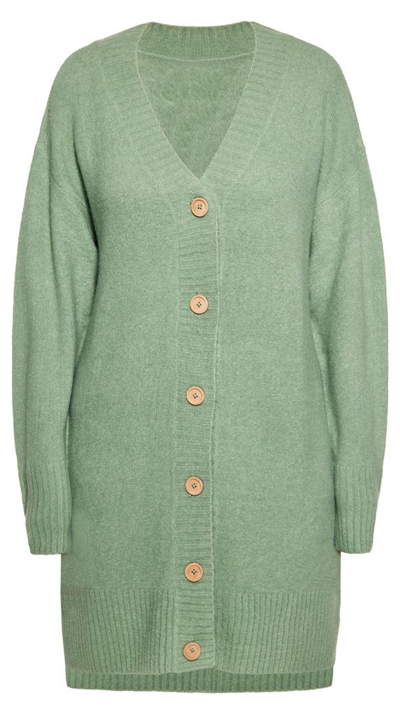 HALEE damen strickjacke - jadegrün, XXL