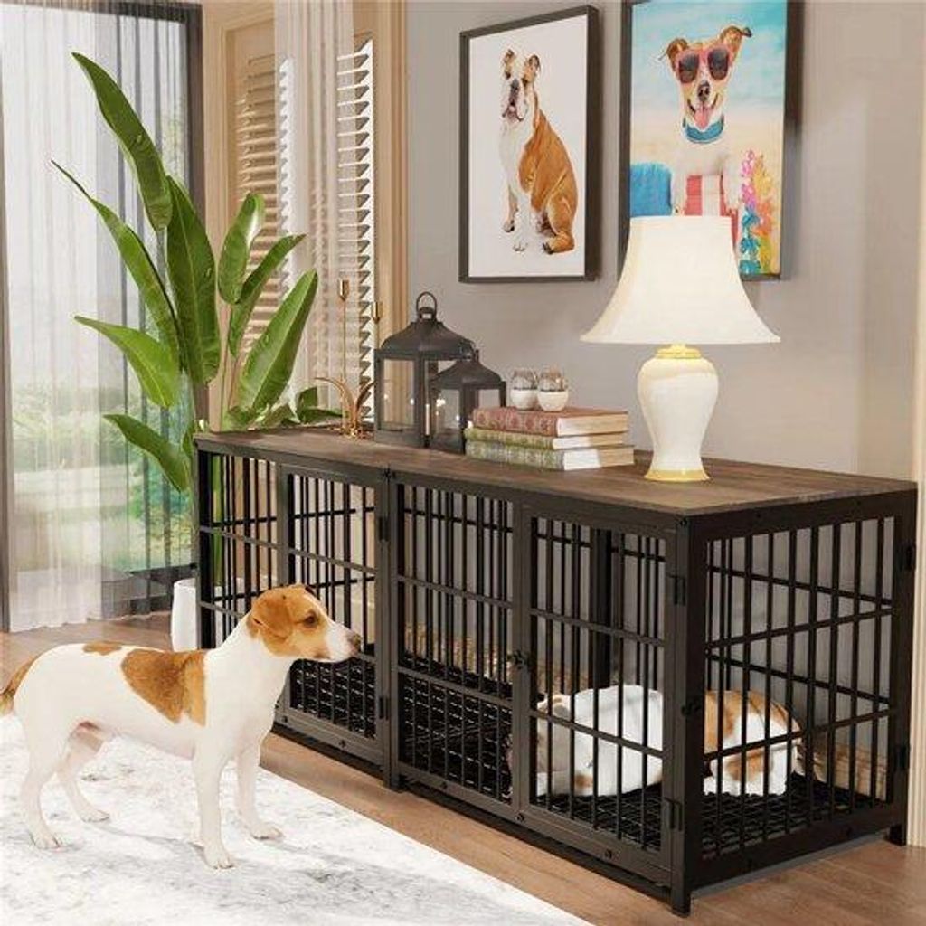 Lit pour chien de luxe, modèle XL - Meuble pour chien - Image du produit 
