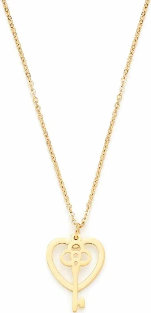 Collier Leonardo Jetta Ciao doré inoxydable : éclat et durabilité