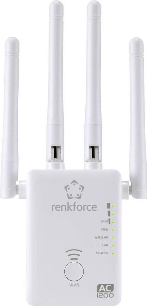 Renkforce WLAN Repeater WS-WN575A3 Dual Band AC1200 RF-3804172