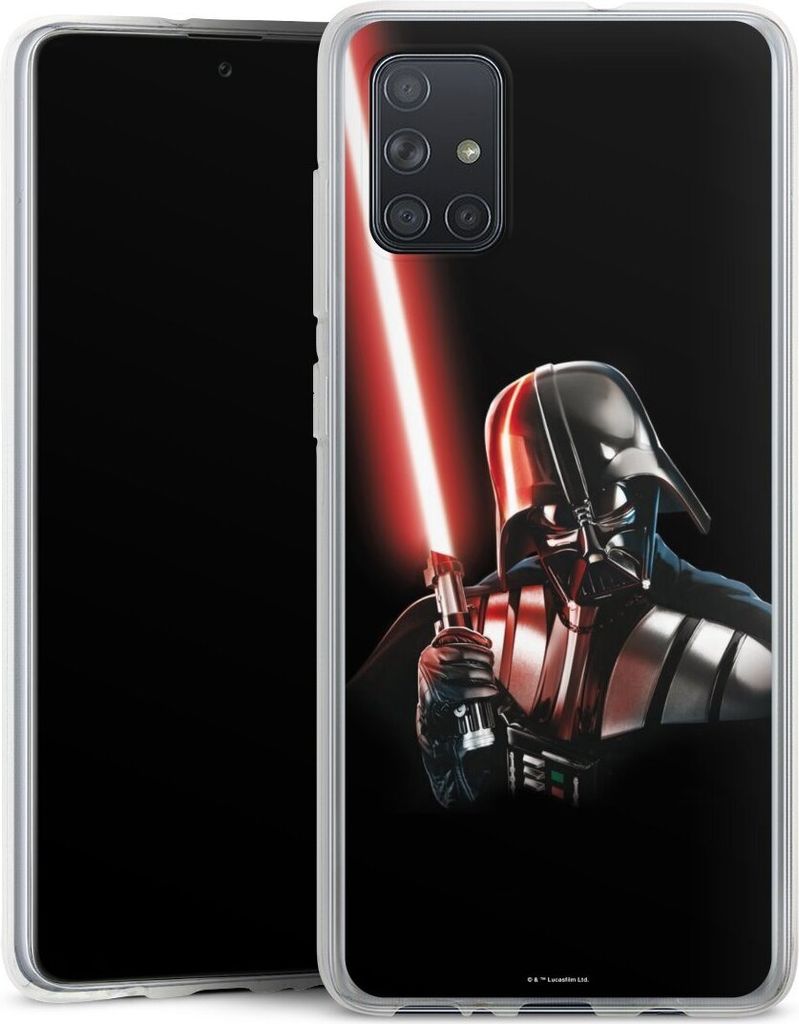 DeinDesign Handyhülle für Samsung Galaxy A71 Silikon Hülle Case Smartphone Schutzhülle Darth Vader Fanartikel Star Wars