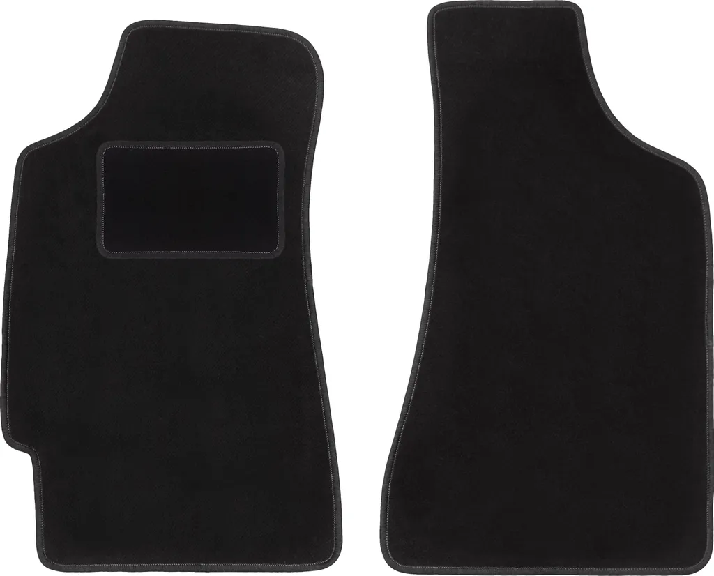 Tappetini Chrysler Neon 1994-2005 in Velluto Nero | Set Anteriori 2pz