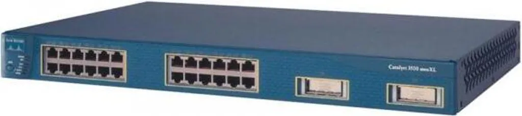 Commutateur Ethernet PoE Cisco WS-C3550-24PWR-SMI pour rack 19 pouces