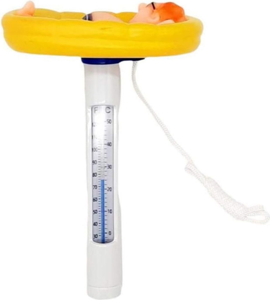 Cartoon Schwimmendes Poolthermometer Kunststoff Poolthermometer Badewannenthermometer