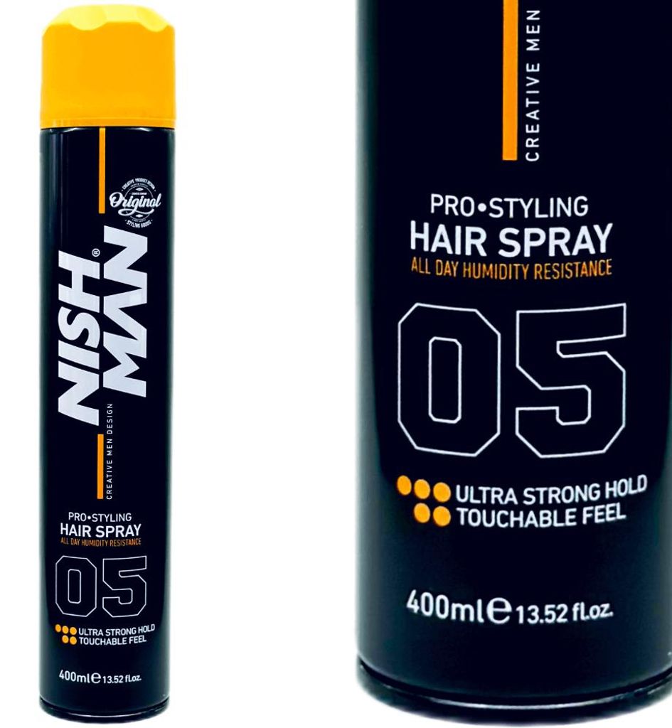 Nishman Pro-Styling Hair Spray Ultra Strong Hold Haarlack Produktbild 