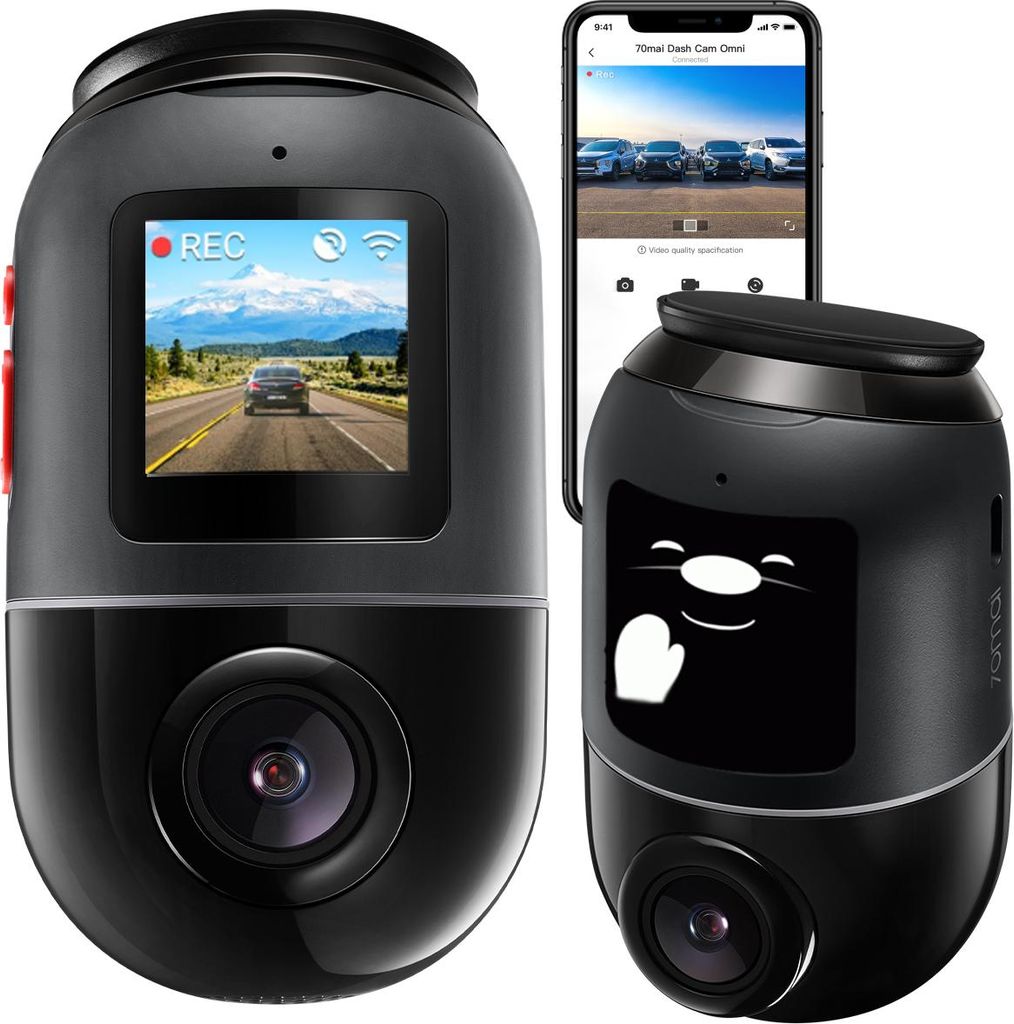 70mai X200 Dash Cam Omni-128G czarny Zdjęcie produktu