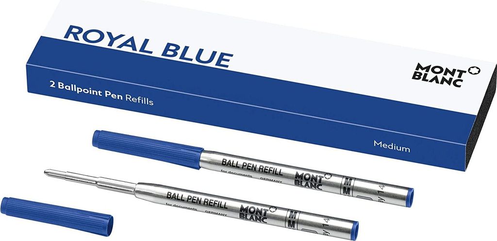 MONT BLANC Kugelschreibermine 2ST M royalblau 128214 Produktbild