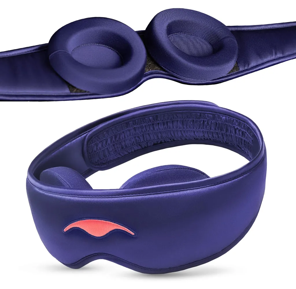 Masque de sommeil Manta en soie : fini la lumière pour mieux dormir