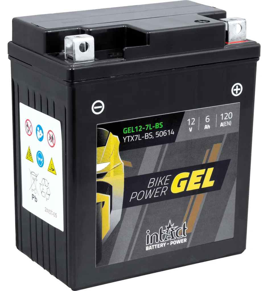 Batterie Moto YTX7L-BS INTACT GEL : Fini les Problèmes de Démarrage