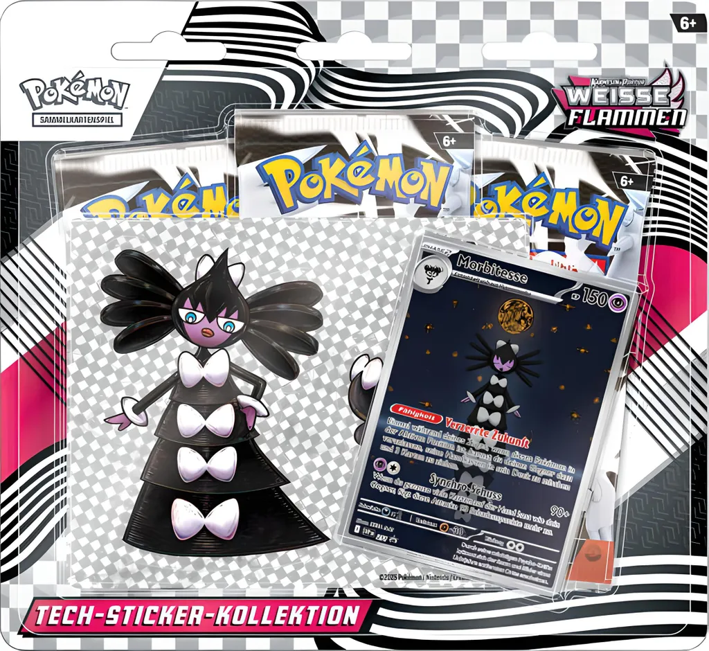 Rénovez vos Accessoires avec Stickers Pokemon Morbitesse KP10.5 Français