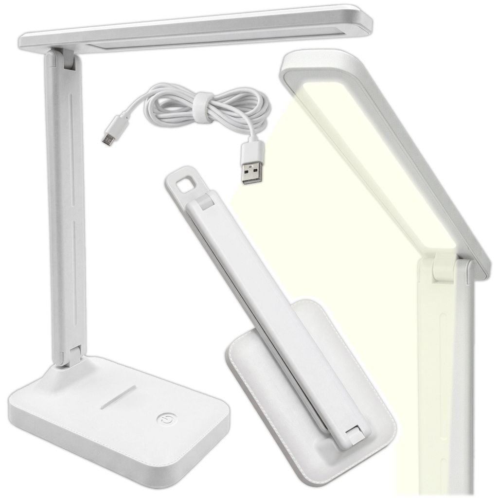 Lampada da scrivania a LED KRUMAD con alimentazione USB, Immagine del prodotto 