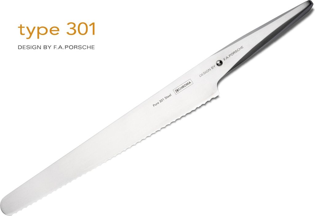 CHROMA Type 301 Konditormesser / Brotmesser