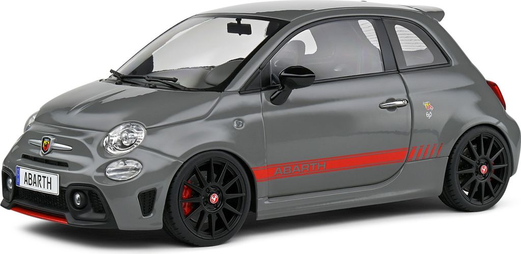Solido 421186389 Fiat 695 Abarth 2022 grau 1:18 Produktbild 