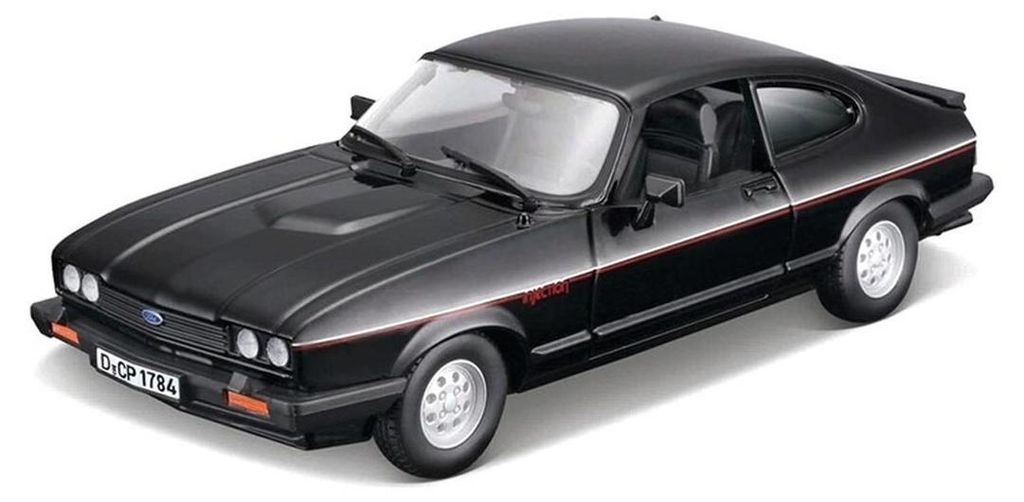 BBURAGO Modello Ford Capri 1982 Nero 1:24 Immagine del prodotto 