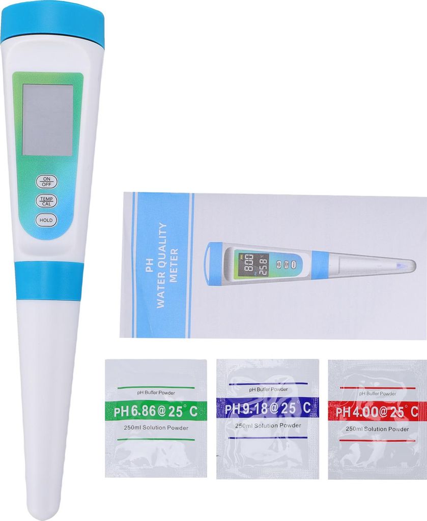 Měřič PH potravin, digitální PH tester s teplotním Obrázek produktu 
