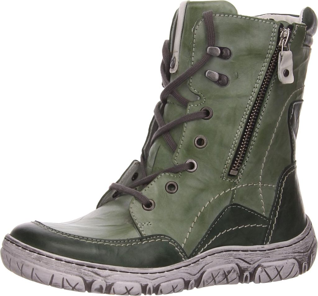 Krisbut Stiefel grün in Gr. 42