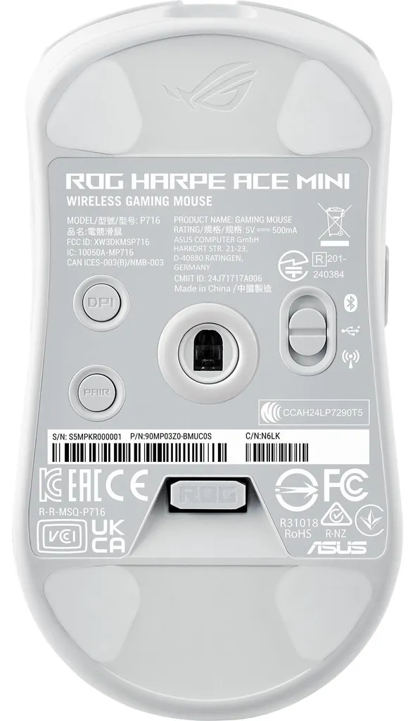 Souris ROG Harpe Ace Mini WE Capteur AimPoint 36K DPI et Design Léger