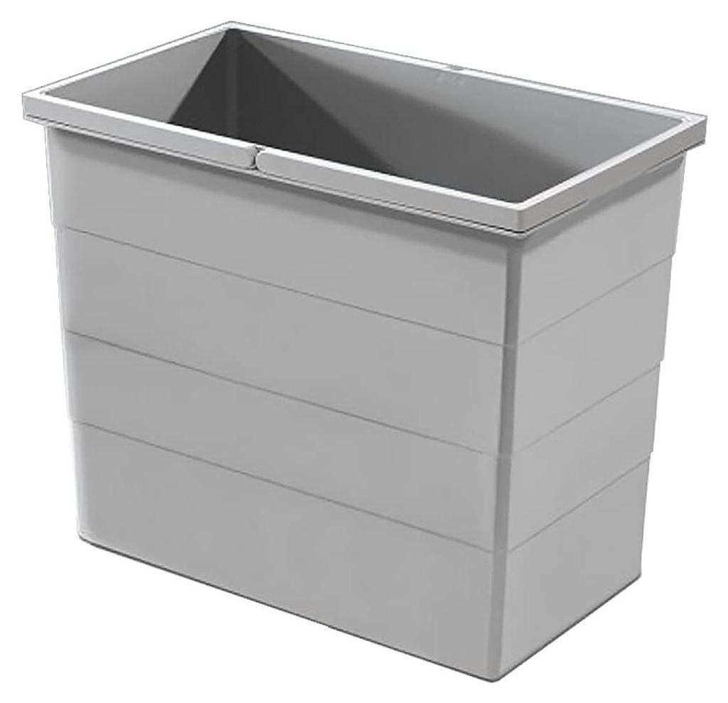 Hailo 28 Liter Inneneimer 1125729 hellgrau 415 x 242 x 350 Produktbild 