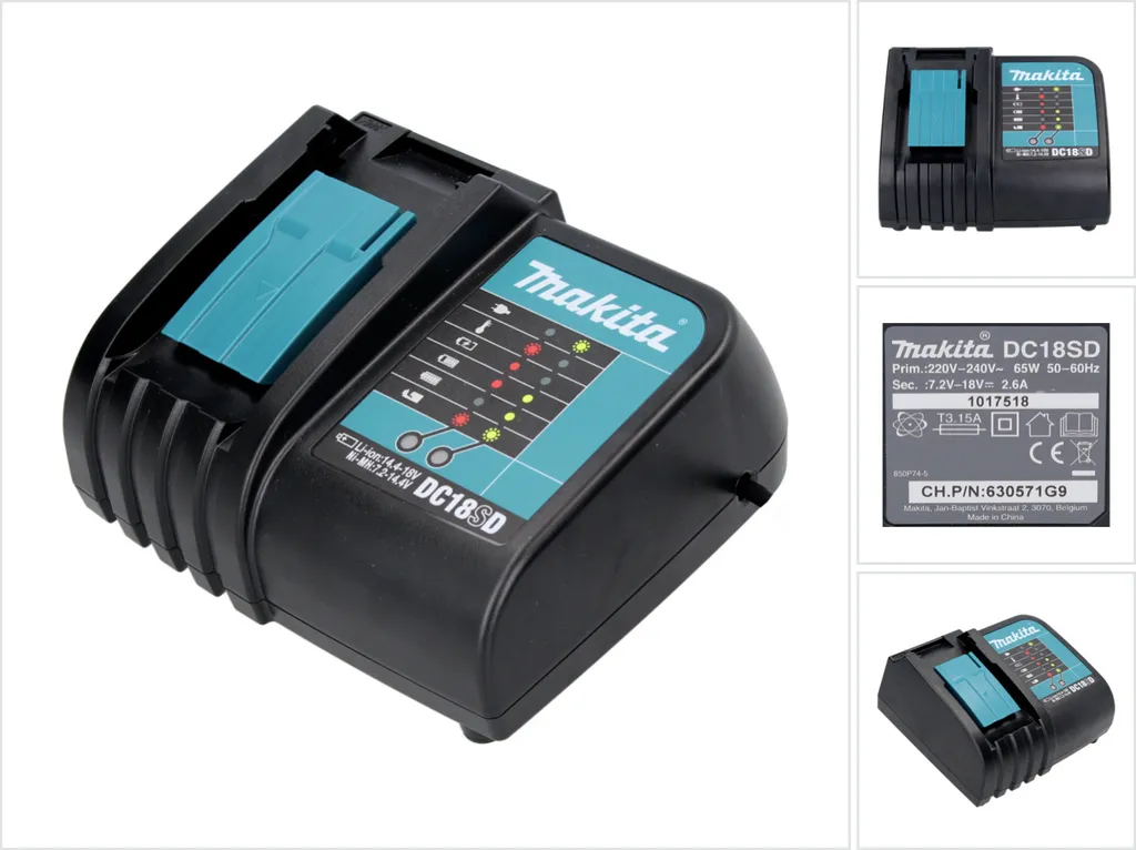 Prezzo Imbattibile Makita DC18SD Caricabatterie 18V LXT | Stock Originale