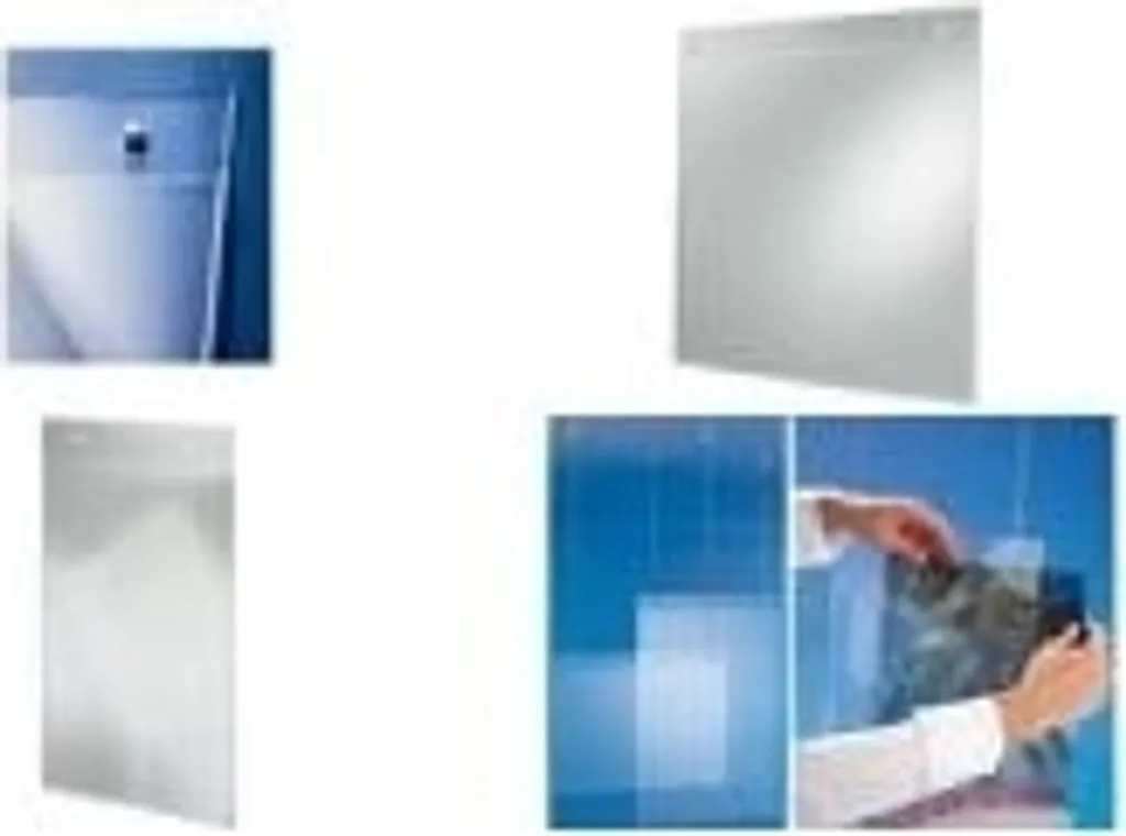 Support A4 paysage en acrylique rigide transparent, marque Sigel