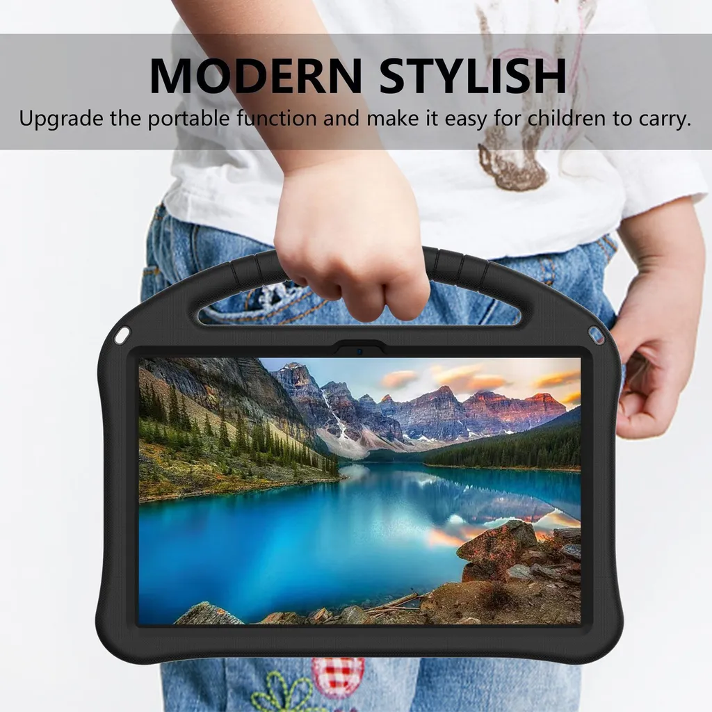 Custodia Antiurto Lenovo Tab K10 Pro 10.6" 2023 | Leggera con Stand - 4