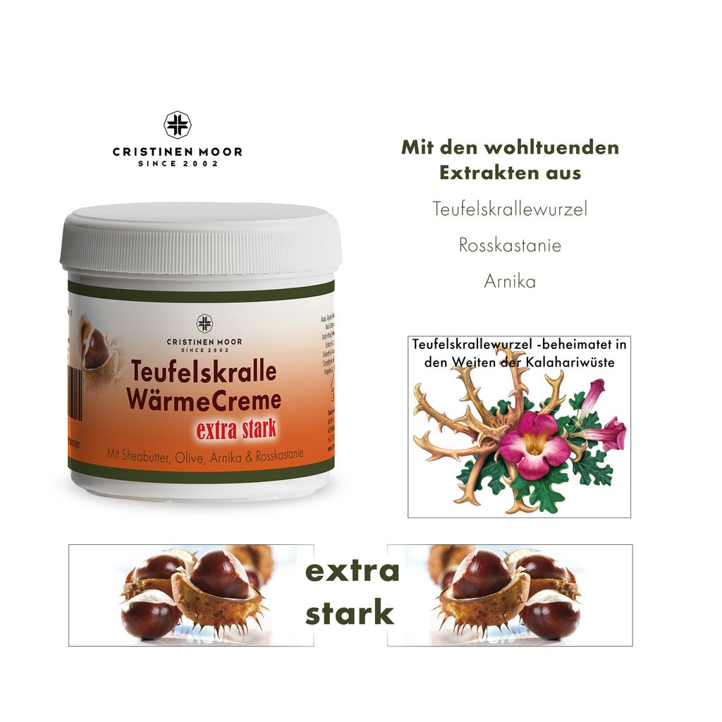 Teufelskralle Wärmecreme extra stark 200 ml - schnell und Produktbild 3