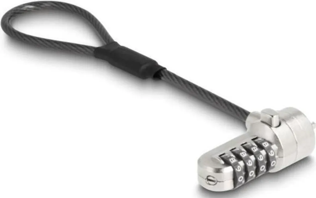 Antivol pour ordinateur portable Navilock avec serrure à combinaison