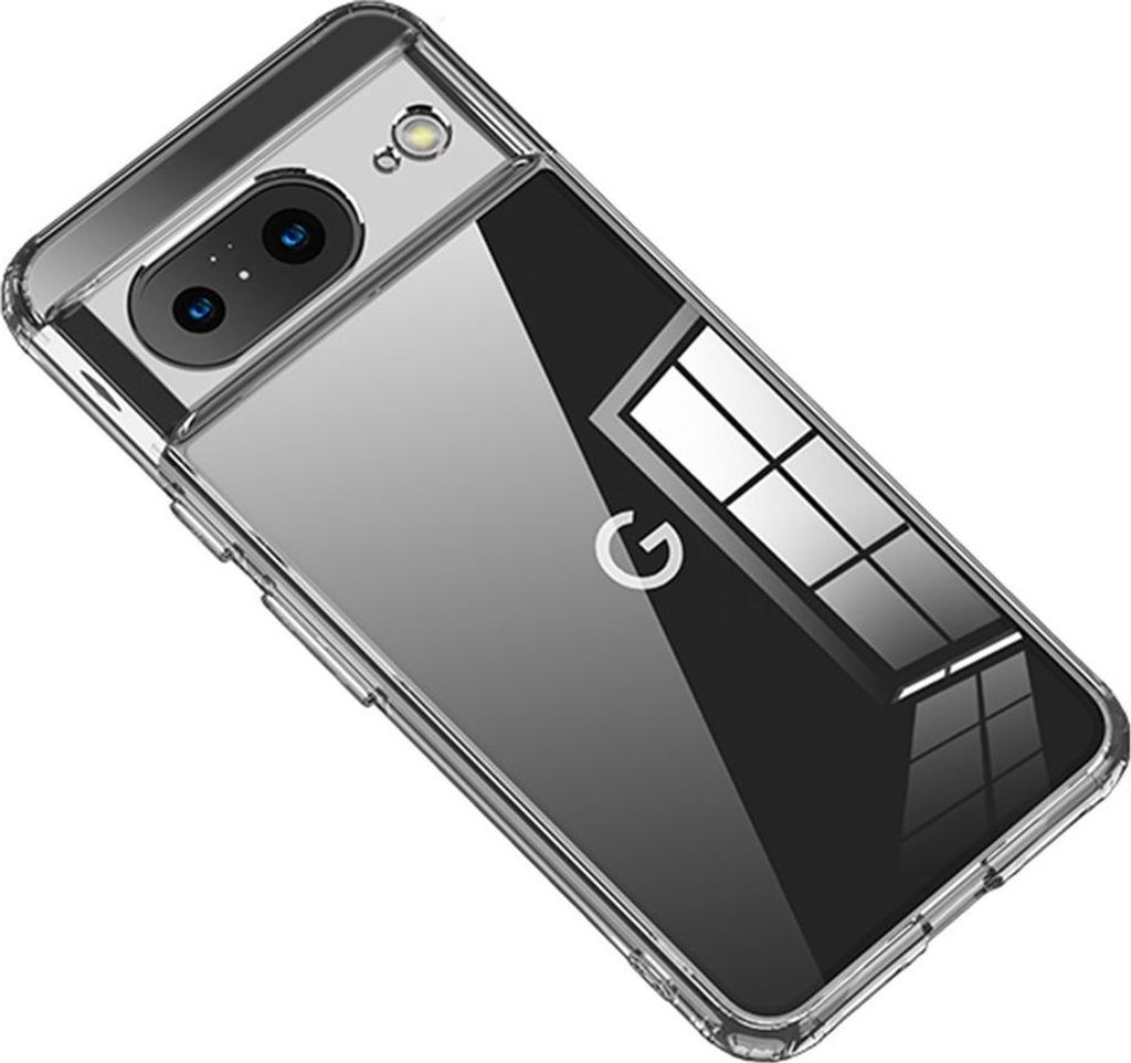 Google Pixel 8 Hülle - Coverup Transparentes Back Cover - Transparent