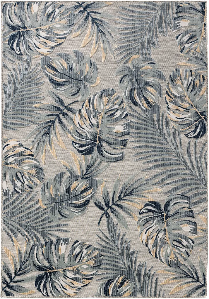 Tapis d'entrée intérieur et extérieur Florenz multicolore 80x150 cm
