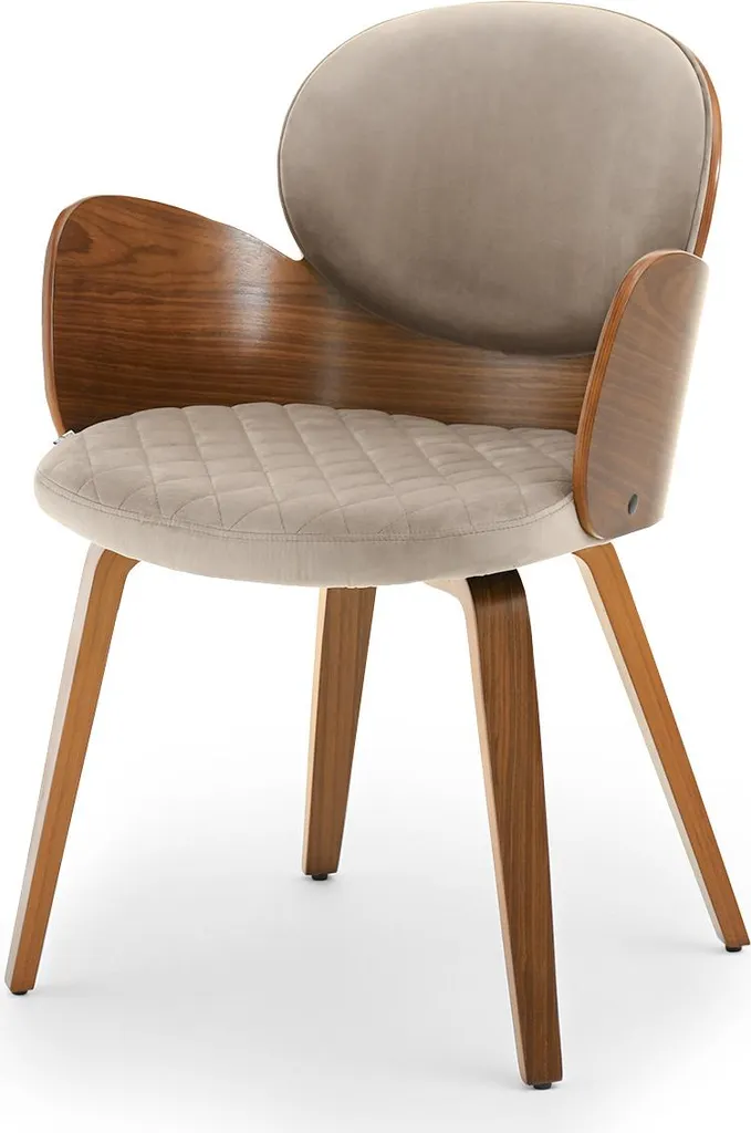 Sedia RAWAN Beige Noce Design | Arredo Interni Moderno Elegante