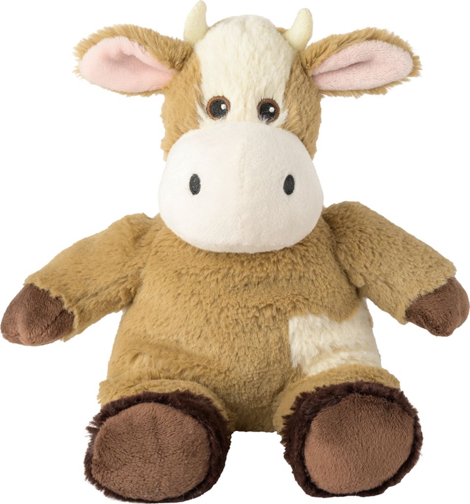 Warmies Wärmekissen "Minis Kuh braun" herausnehmbare Hirse Lavendelfüllung