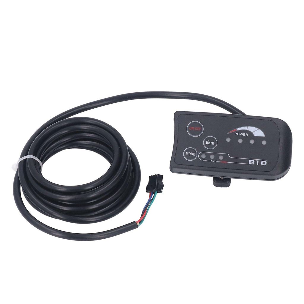36V/48V S810 LED zobrazovací panel pro elektrokola, Obrázek produktu 