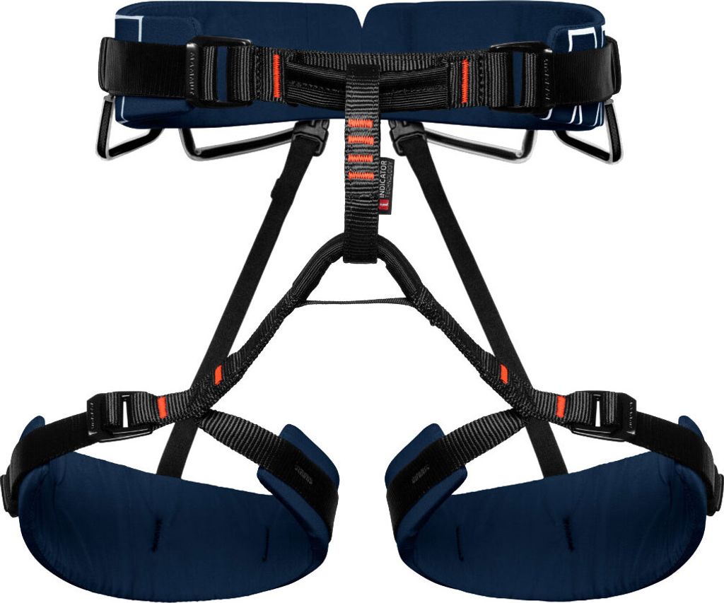 MAMMUT 4 Slide Harness Klettergurt blau XS-M