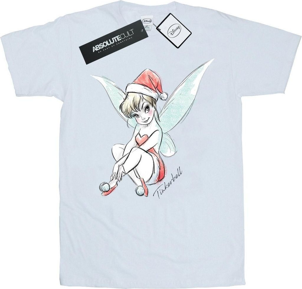 Disney - "Fairy" T-Shirt für Damen BI46450 (S) (Weiß)